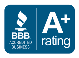 Better Business Bureau accredited business with an A+ rating